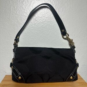 Coach Black Shoulder Bag